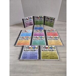 Billboard Top Rock n Roll Hits Lot of 12: 1957-1964, '67-69 & '55